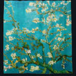 Van Gogh Almond Blossoms Tree Shower Curtain<br><div class="desc">Fans of visiting fine art galleries or fans of Vincent Van Gogh and his paintings may enjoy this turquoise blue shower curtain featuring Van Gogh's famous masterpiece: "Branches of an Almond Tree in Blossom". Even for non arty people, the floral blooms that have a hint of a Japanese style to...</div>