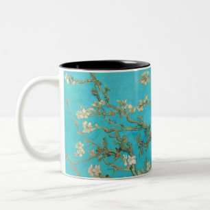 Van Gogh Almond Blossoms Two-Tone Coffee Mug
