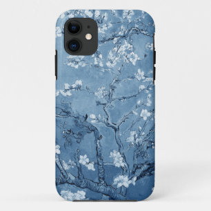 Van Gogh Almond Branches In Bloom (Blue) iPhone 11 Case