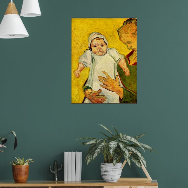 Van Gogh - Augustine Roulin and her Baby Poster (Living Room 1)