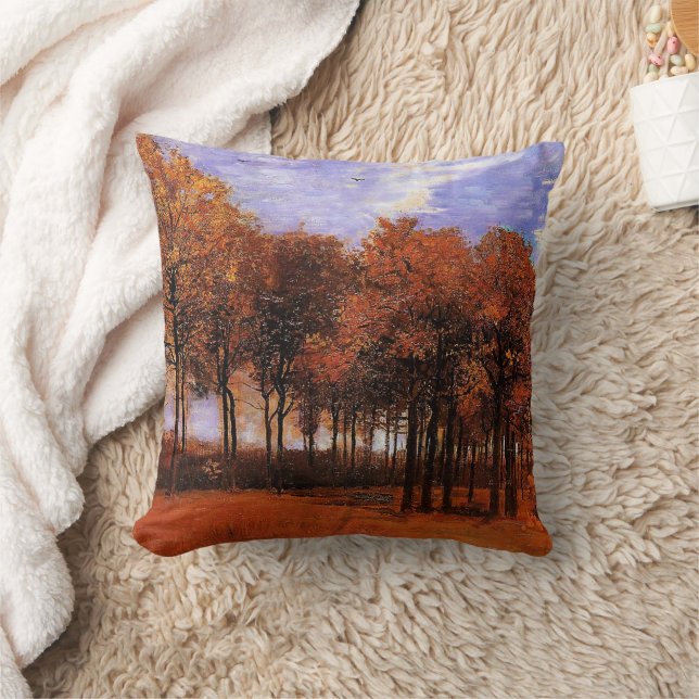 Van Gogh - Autumn Landscape Cushion (Blanket)