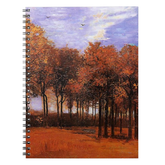 Van Gogh - Autumn Landscape Notebook (Front)