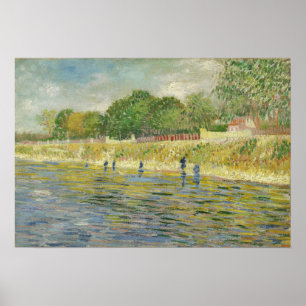 Van Gogh - Bank Of The Seine Poster