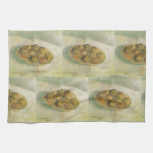 Van Gogh Basket of Apples - Classic Still Life Tea Towel