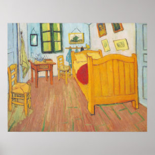 van Gogh - Bedroom in Arles (1889) Poster