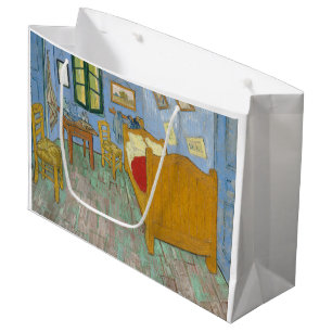 Van Gogh Bedroom in Arles - Classic Yellow & Blue Large Gift Bag