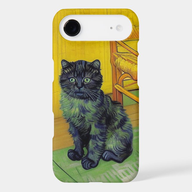 Van Gogh Black Cat Case-Mate iPhone Case (Back)