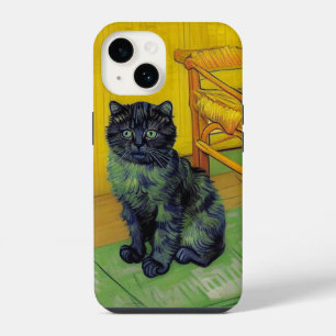 Van Gogh Black Cat iPhone 14 Case