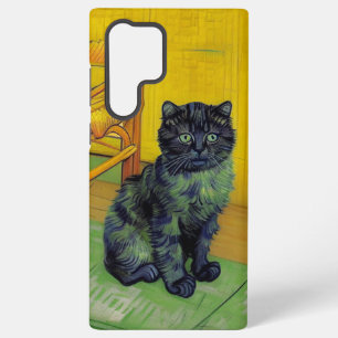 Van Gogh Black Cat Samsung Galaxy Case