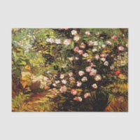 Van Gogh - Blooming Rose Bush