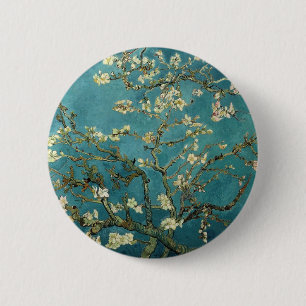 Van Gogh Blossoming Almond 6 Cm Round Badge