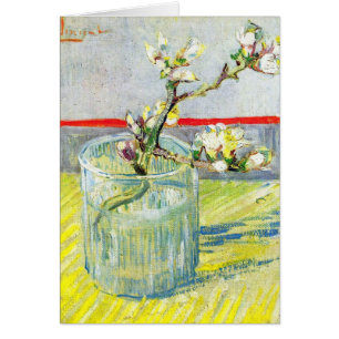 Van Gogh Blossoming Almond Branch in a Glass