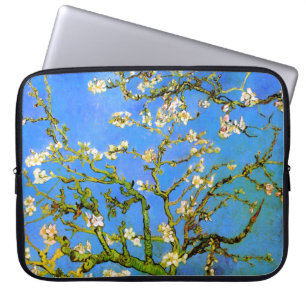 Van Gogh: Blossoming Almond Tree Branches Laptop Sleeve
