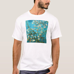 Van Gogh Blossoming Almond Tree (F671) Fine Art T-Shirt