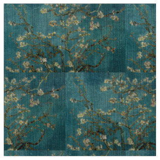 Van Gogh - Blossoming Almond Tree Fabric