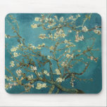 Van Gogh Blossoming Almond Tree Mouse Pad<br><div class="desc">Beautiful painting of a flowering almond tree created in 1890 by the Dutch post-impressionist artist,  Vincent Van Gogh. Visit the store for coordinated cards and gifts.</div>