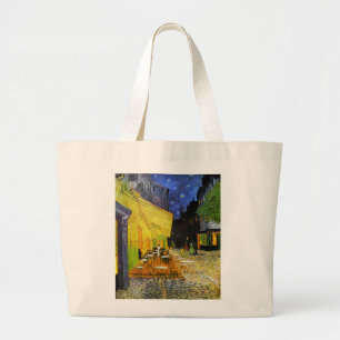 Van Gogh, “Café Terrace at Night ” ラージ Large Tote Bag