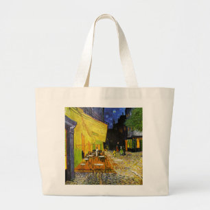Van Gogh, “Café Terrace at Night ” ラージ Large Tote Bag