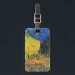 Van Gogh | Cafe Terrace at Night | 1888 Luggage Tag<br><div class="desc">“Cafe Terrace at Night” was completed by Vincent Van Gogh in 1888.</div>
