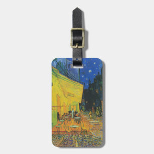 Van Gogh   Cafe Terrace at Night   1888 Luggage Tag