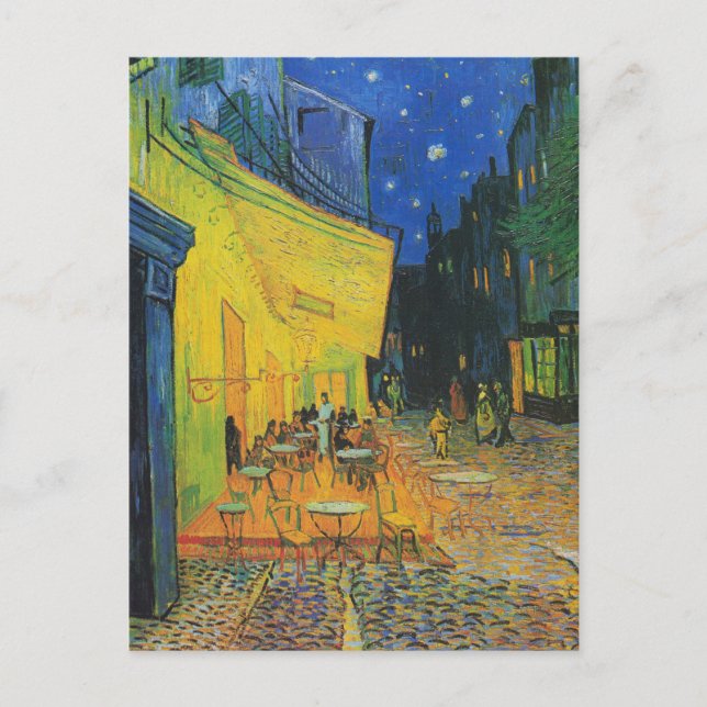 Van Gogh | Cafe Terrace at Night | 1888 Postcard (Front)