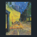 VAN GOGH- Cafe terrace at night 1888 Poster<br><div class="desc">VAN GOGH- Cafe terrace at night 1888</div>