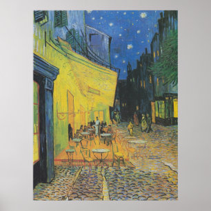 VAN GOGH- Cafe terrace at night 1888 Poster