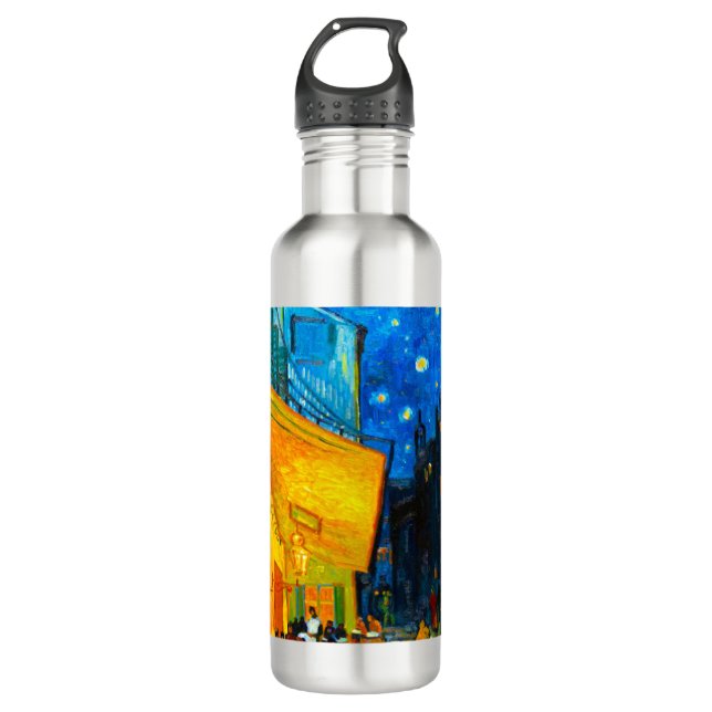 Van Gogh Café Terrace at Night 710 Ml Water Bottle (Front)