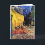 Van Gogh Cafe Terrace At Night Card<br><div class="desc">Van Gogh Cafe Terrace At Night</div>