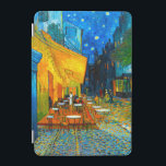 Van Gogh Café Terrace at Night iPad Mini Cover<br><div class="desc">iPad Cover featuring Vincent van Gogh’s oil painting Café Terrace at Night (1888). Yellow stars paint the blue night sky above an outdoor café in France. A marvellous gift for fans of Post-Impressionism and Dutch art.</div>