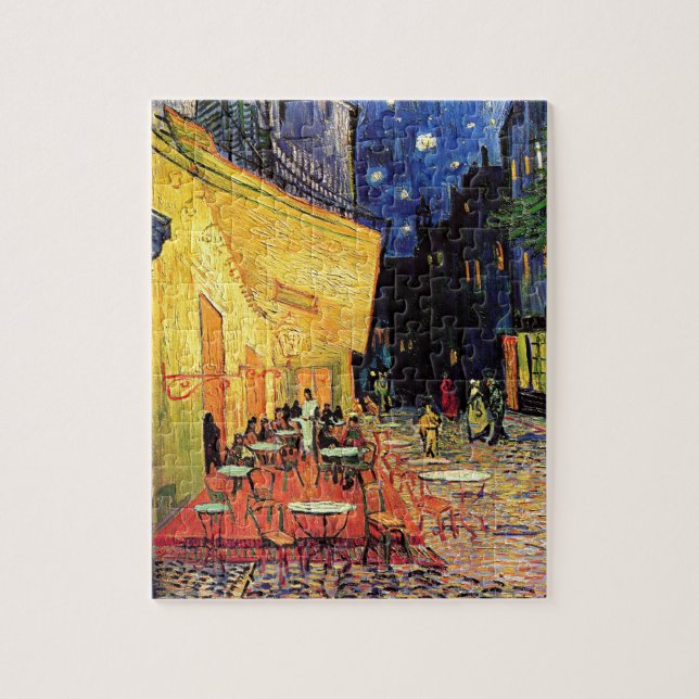 Van Gogh Cafe Terrace At Night Jigsaw Puzzle (Vertical)