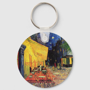 Van Gogh Cafe Terrace At Night Key Ring