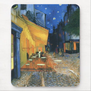 Van Gogh ,Cafe Terrace at Night Mouse Pad