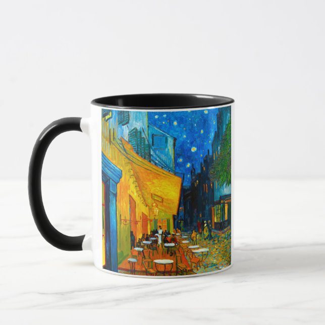 Van Gogh Café Terrace at Night Mug (Left)