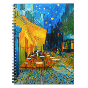 Van Gogh Café Terrace at Night Notebook