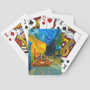 Van Gogh Café Terrace at Night Playing Cards