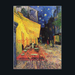 Van Gogh Cafe Terrace At Night Postcard<br><div class="desc">Van Gogh Cafe Terrace At Night</div>