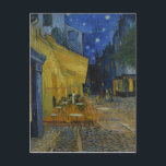 Van Gogh Cafe Terrace At Night Postcard<br><div class="desc">Cafe Terrace At Night by Vincent Van Gogh.</div>