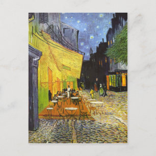 Van Gogh Cafe Terrace at Night Postcard
