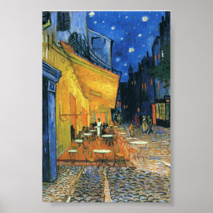 Van Gogh Cafe Terrace at Night Poster