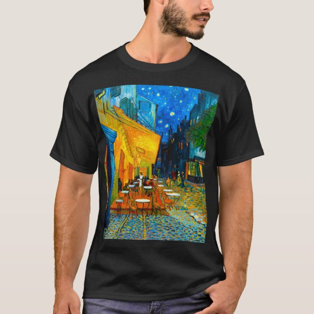Van Gogh Café Terrace at Night T-Shirt (Front)