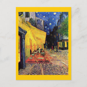 Van Gogh Cafe Terrace (F467)  Fine Art Postcard