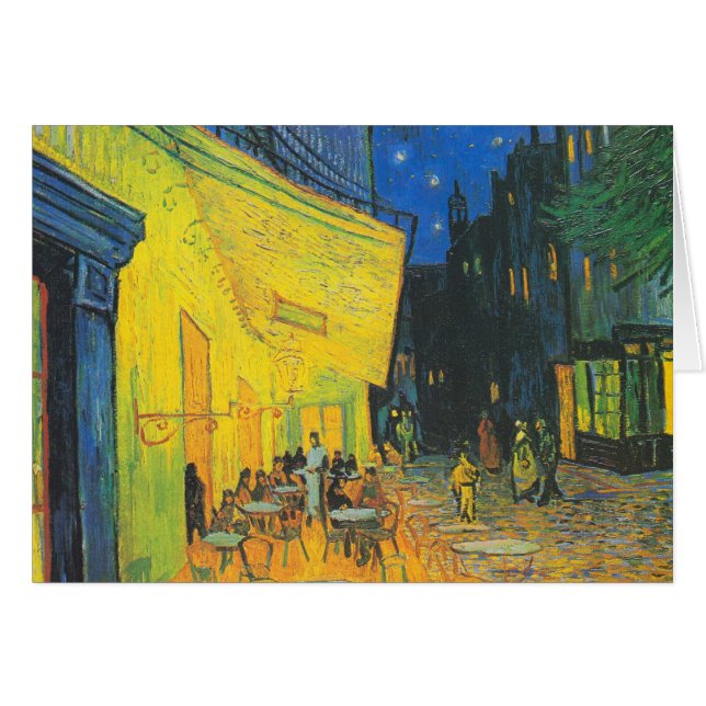 Van Gogh Cafe Terrace French Street Scene (Front Horizontal)