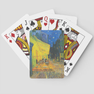 Van Gogh Cafe Terrace French Street Scene Playing Cards