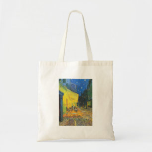 Van Gogh Cafe Terrace French Street Scene Tote Bag