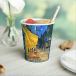 Van Gogh - Cafe Terrace, Paper Cups<br><div class="desc">Vincent van Gogh famous painting,  Café Terrace.</div>