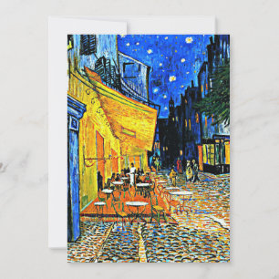 Van Gogh - Cafe Terrace, place-du-forum, Arles Card