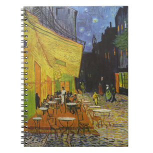 Van Gogh Cafe Terrace Post-Impressionist Notebook