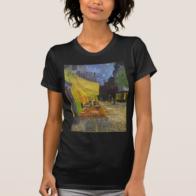 Van Gogh Cafe Terrace Post-Impressionist T-Shirt (Front)
