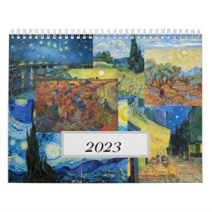 Van Gogh Calendar - 12 Months, 12 Paintings